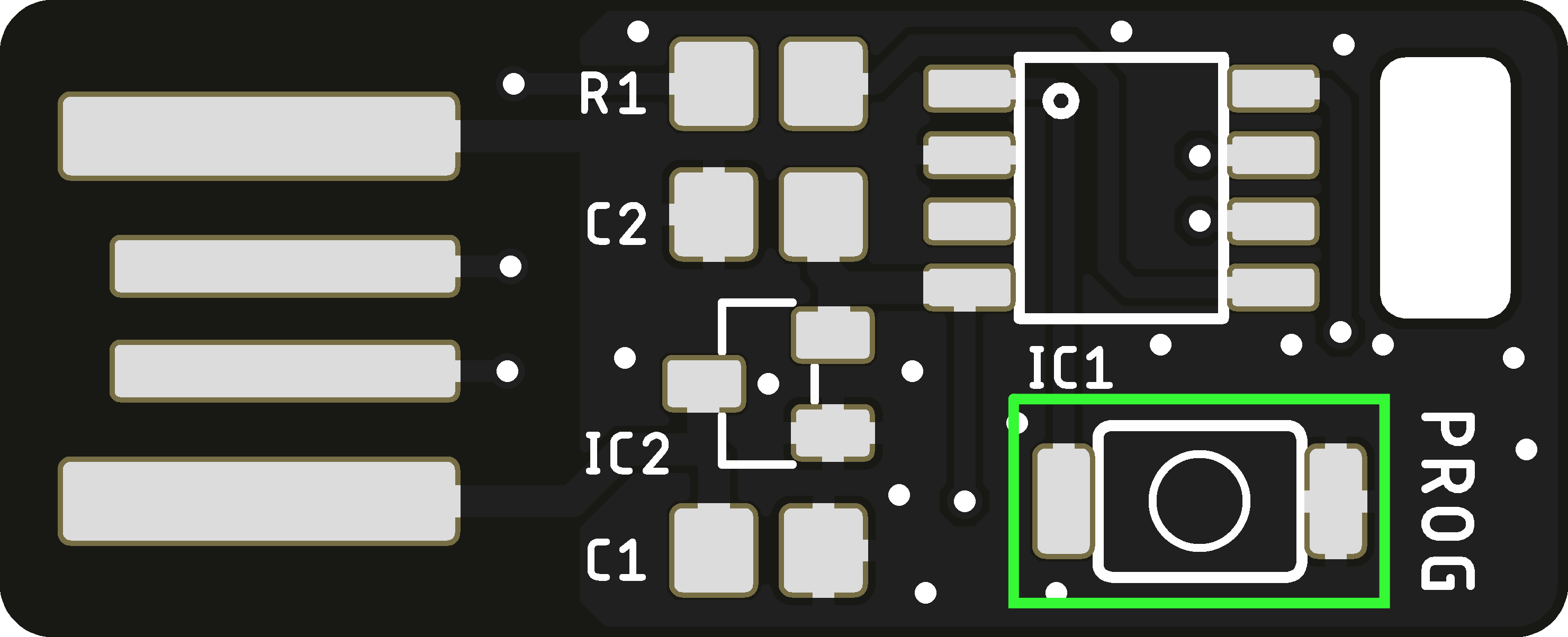 Hold PROG button while plugging in