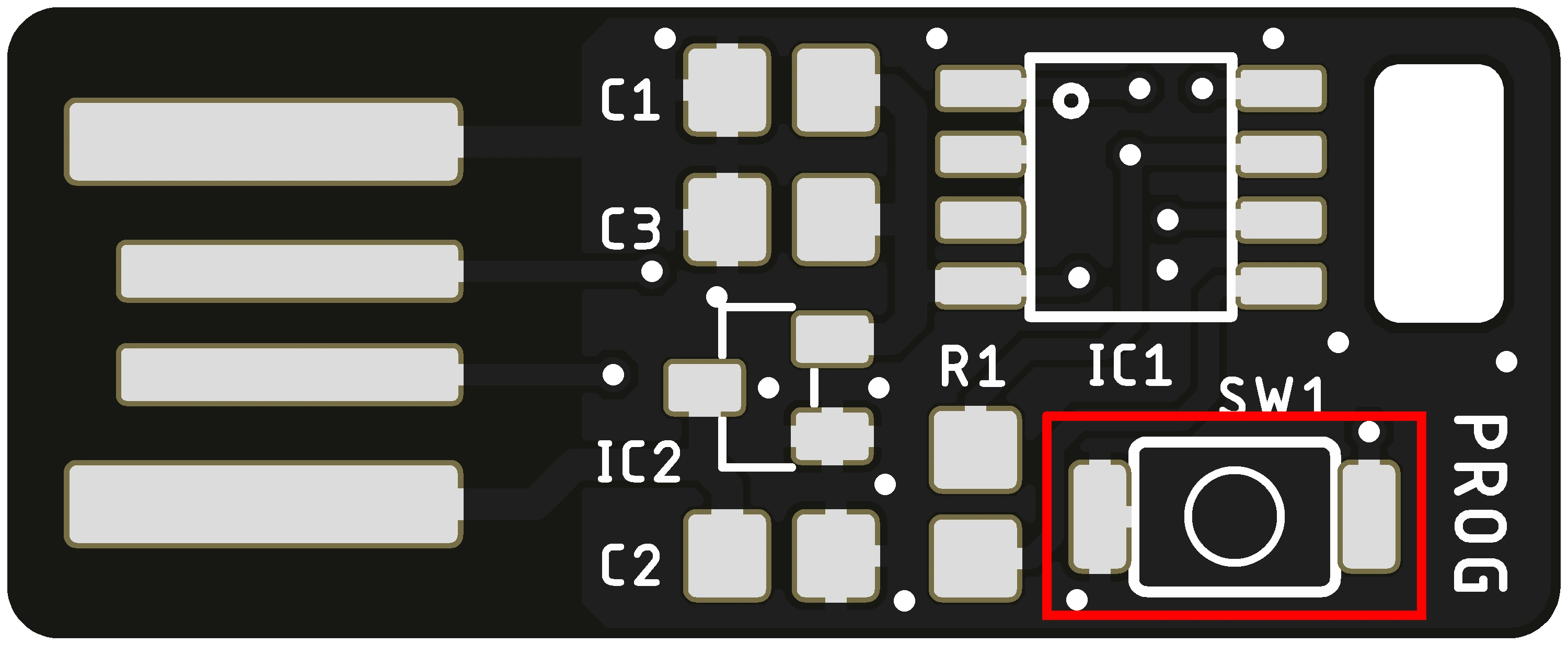 Hold PROG button while plugging in